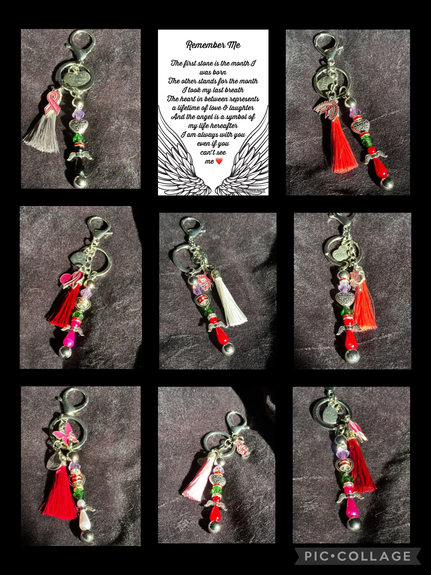 Memorial Keychains
