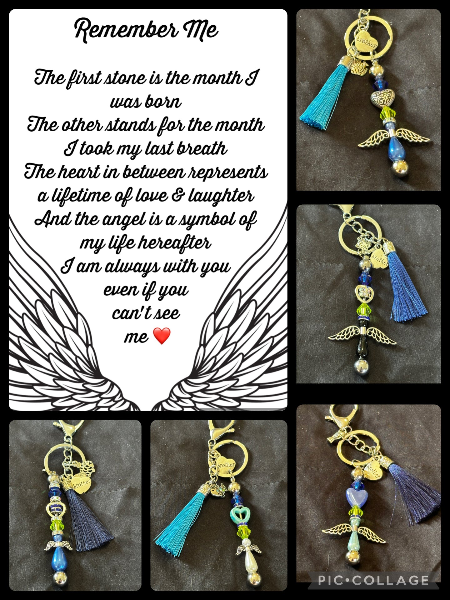 Memorial Keychains