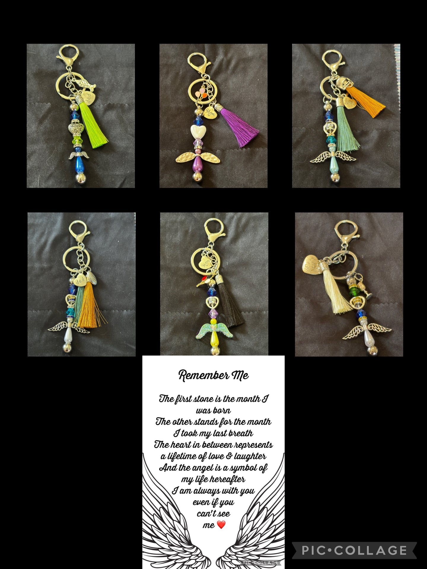 Memorial Keychains