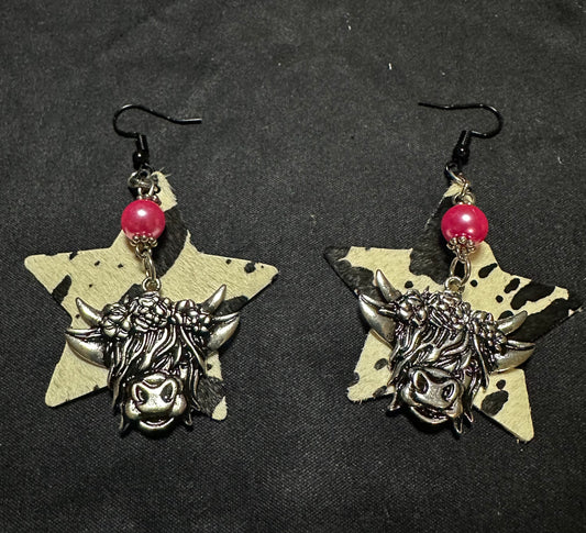 Highland Cow Earrings