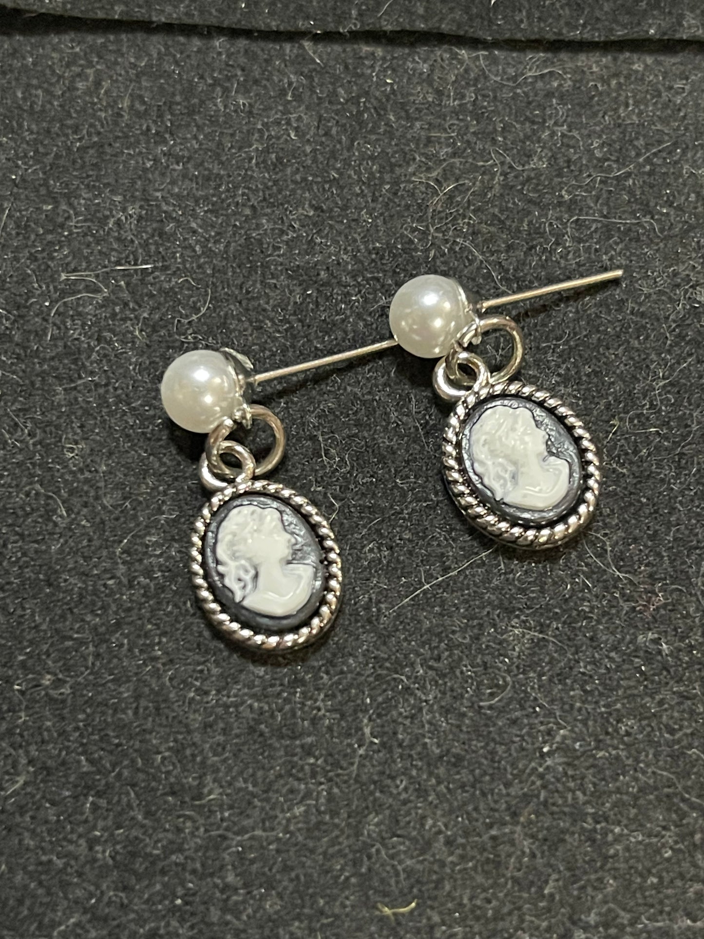 Cameo Earrings