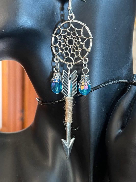 Dream Catcher and Arrow Earrings